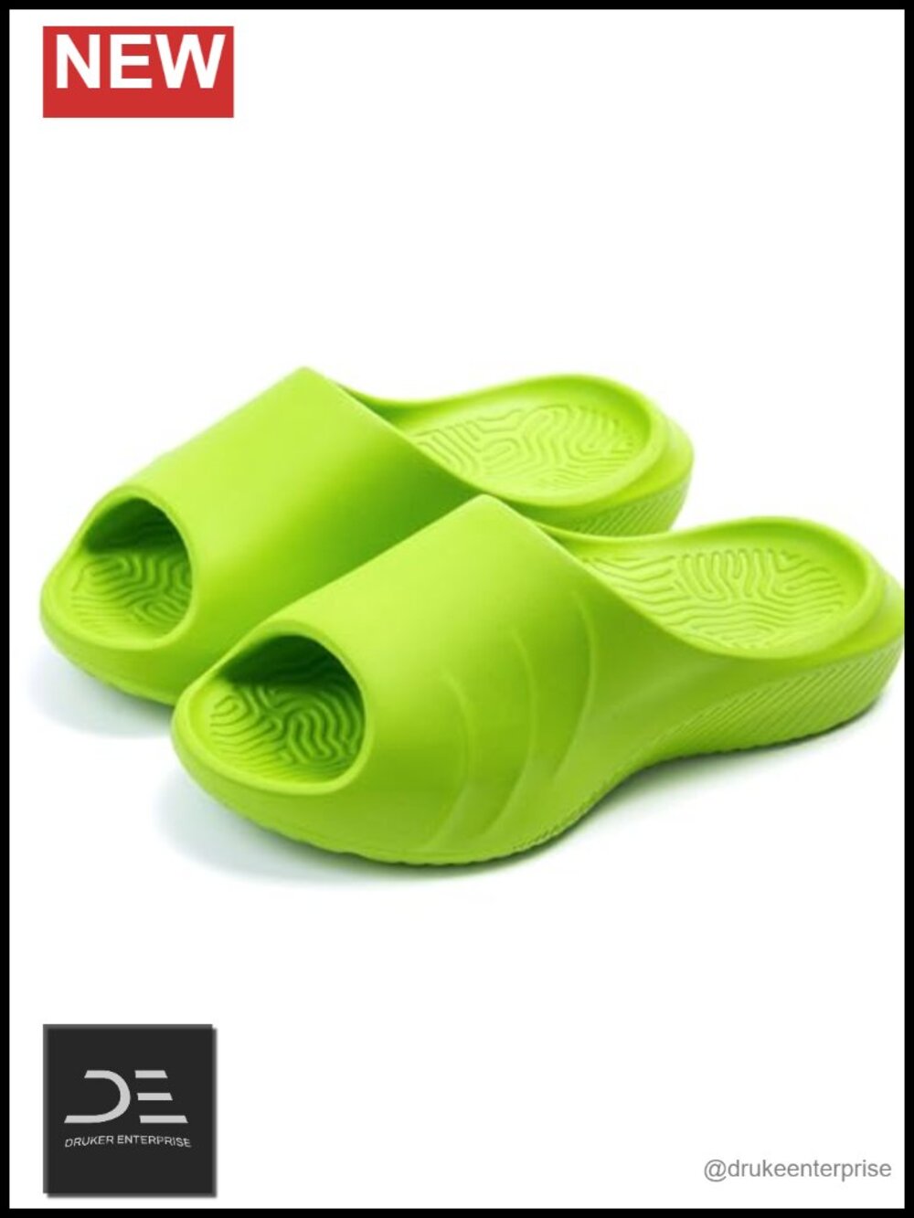 Unisex Non-Slip EVA Arch Support Slide Slippers for Indoor Outdoor Walking